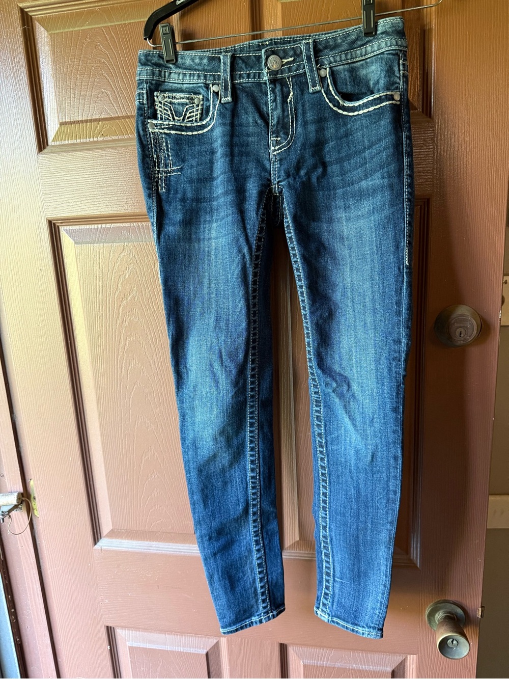 Vigoss classic Fit Dark Blue Women's Jeans W26 L28 NY Skinny
